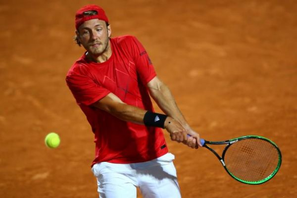 Tennis - ATP - Rome - Lucas Pouille : «Le deuxième set était de qualité»