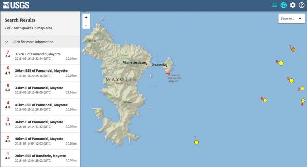 Mayotte : Vent de panique après le violent séisme de mercredi soir