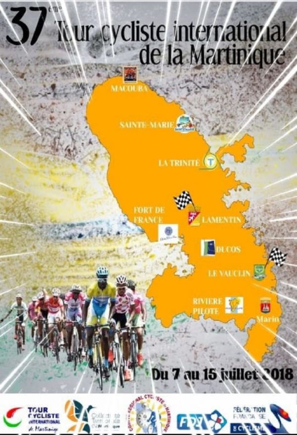 Voici l'affiche du tour Cycliste 2018