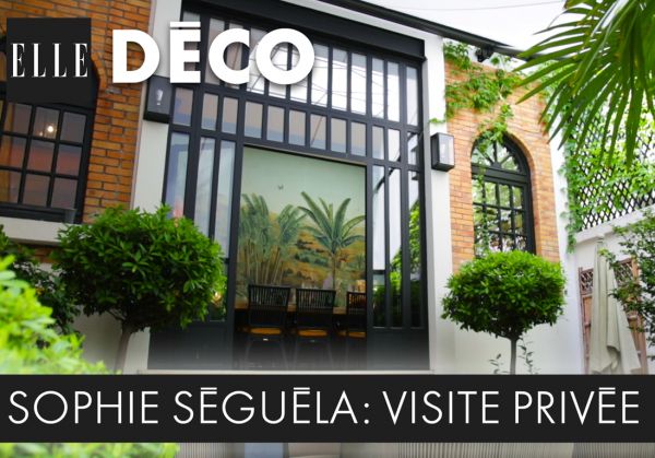#ELLEDécoInside : découvrez la fabuleuse maison exotique chic de Sophie Séguéla