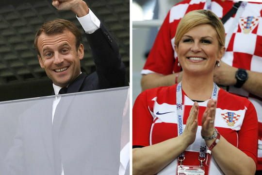 Emmanuel Macron : duo explosif avec Kolinda Grabar-Kitarovic, la présidente croate