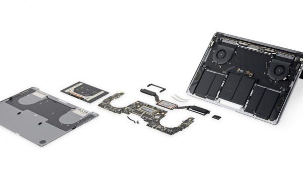 Démontage du MacBook Pro 2018 : plus grosse batterie, trackpad pouvant être remplacé et d'autres détails