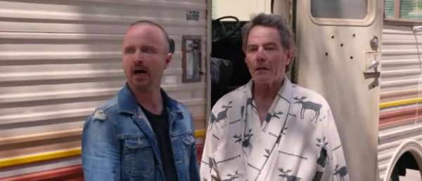 10 ans après la diffusion du premier épisode, les acteurs Bryan Cranston et Aaron Paul rejouent la série culte "Breaking Bad"... pour la bonne cause - VIDEO