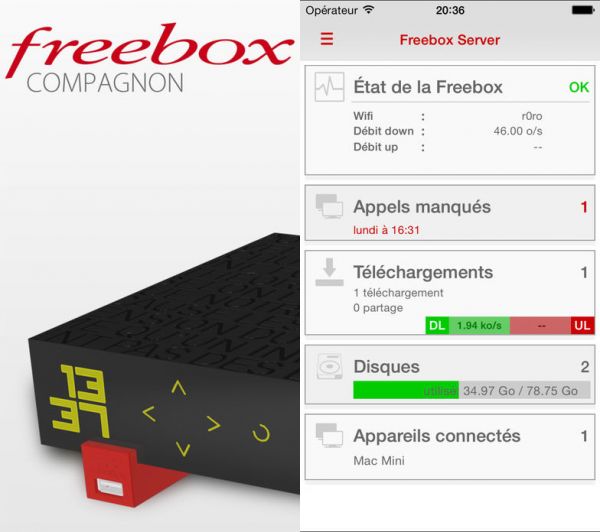 Free met à jour son app Freebox Compagnon sur iOS : nouveautés pour le Wi-Fi et le gestionnaire de téléchargements