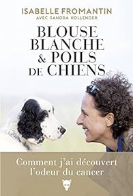 Blouse blanche & poils de chiens par Isabelle Fromantin