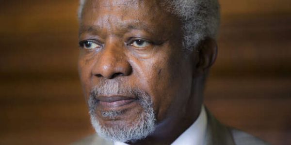 Mort de Kofi Annan, ancien secrétaire général de l'ONU et prix Nobel de la paix