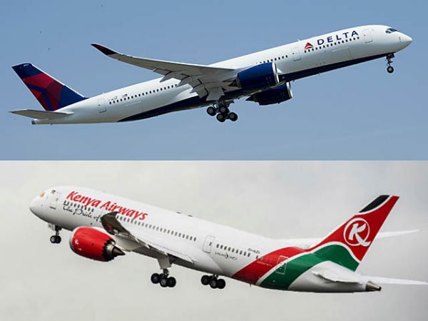 Delta Air Lines et Kenya Airways partagent leurs codes