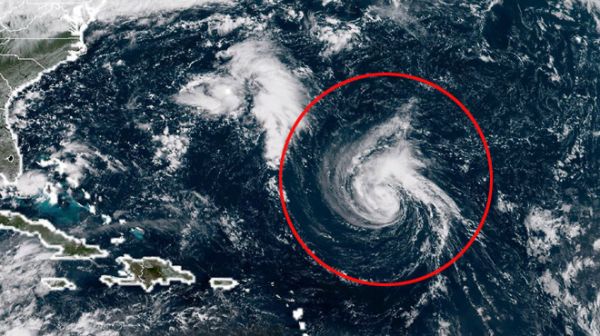 Florence: La tempête tropicale se transforme en ouragan à l'approche des Etats-Unis