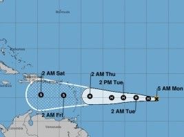iciHaïti - METEO : L'ouragan Isaac pourrait toucher le Sud d'Haïti