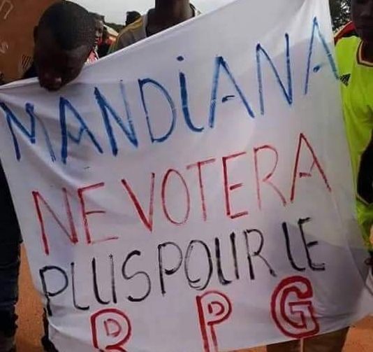 Manifestation réprimée à Mandiana : le RPG s’indigne et annonce des enquêtes
