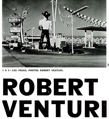 Learning from Robert Venturi