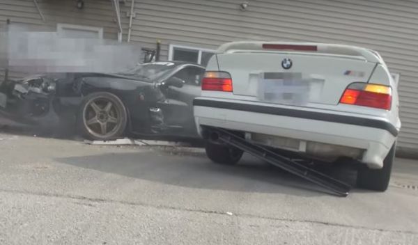 Il détruit la BMW M3 d'un client lors d'un tournage
