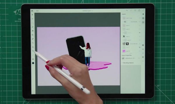 Adobe annonce la version complète de Photoshop CC sur iPad pour 2019