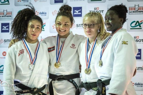 Judo -Championnat de France / European Open : Krystal Garcia et Rauhiti Vernaudon en or
