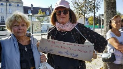 Près de 300 retraités manifestent ce jeudi après-midi à Dijon