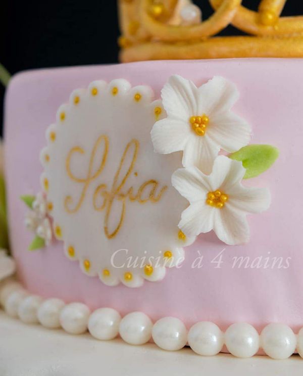 Gâteau d’anniversaire princesse