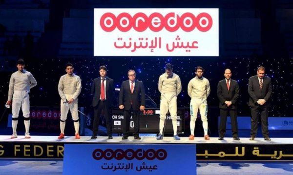 Ooredoo Sponsor de l'étape d'Alger de la Coupe du Monde d'Escrime By Ooredoo