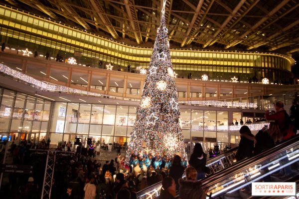 Illuminations de Noël 2018 au Forum des Halles par Bérengère Krief, photos