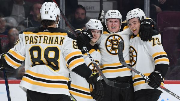 Les Bruins règnent au Centre Bell
