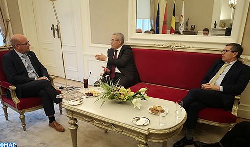 M. Ben Abdelkader rencontre à Bruxelles le président du Parlement de la Fédération Wallonie-Bruxelles