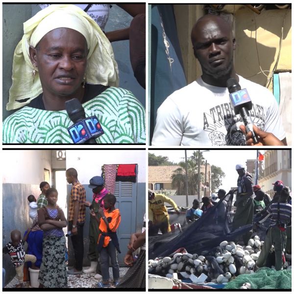 Reportage à Guet Ndar : Ambiance endeuillée dans les familles des 7 pêcheurs disparus au large des côtes mauritaniennes