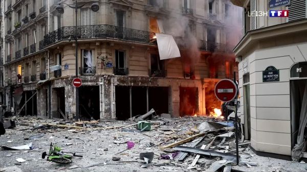Violente explosion rue de Trévise à Paris : les premières images