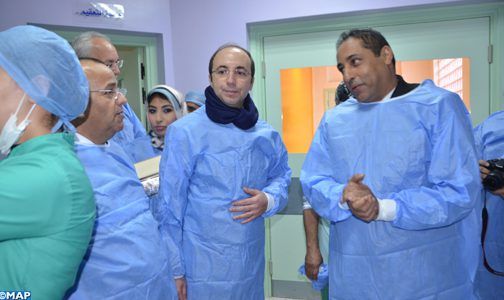 Inauguration du Complexe chirurgical relevant du Centre hospitalier de la préfecture d'Inzegane-Aït Melloul