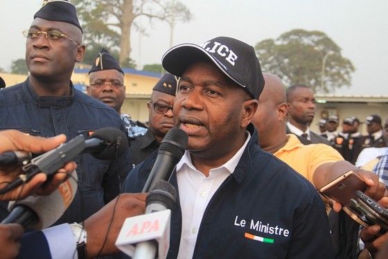 L'indice de sécurité baisse de 2,39 à 1,48 en Côte d'Ivoire (Ministre)