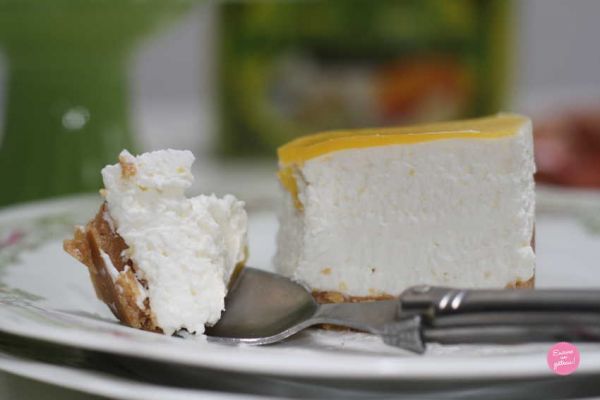 Cheesecake citron passion – Sans cuisson