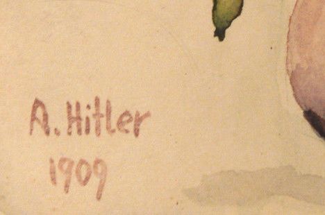 Allemagne : échec d'une vente aux enchères de tableaux attribués à Hitler