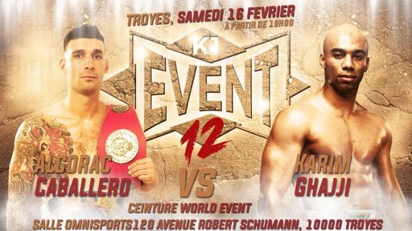 Le champion du Monde Karim GHAJJI combattra à Troyes au K-1 EVENT 12
