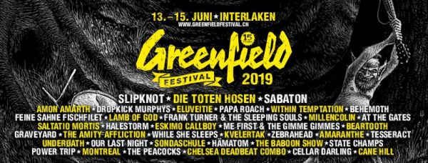 Greenfield 2019, nouveaux groupes dévoilés !