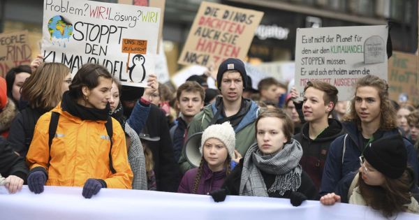Ce vendredi, des jeunes du monde entier prennent la rue pour le climat