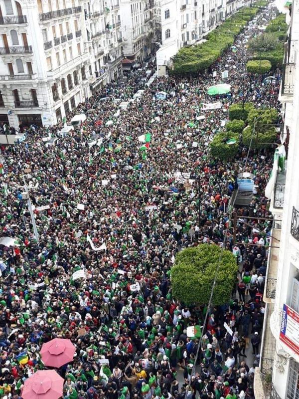 Algérie : 5e manifestation historique contre le système Bouteflika ce 22 mars 2019 !
