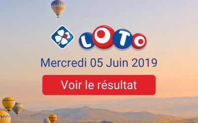 Résultat loto du mercredi 5 juin 2019 : les numéros gagnants