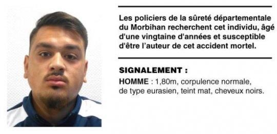 Le chauffard qui a tué un enfant et blessé un autre à Lorient est toujours "activement recherché"