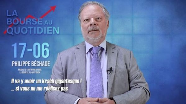 Philippe Béchade – Séance du Lundi 17 Juin 2019: “Il va y avoir un krach gigantesque ! …si vous ne me réélisez pas”