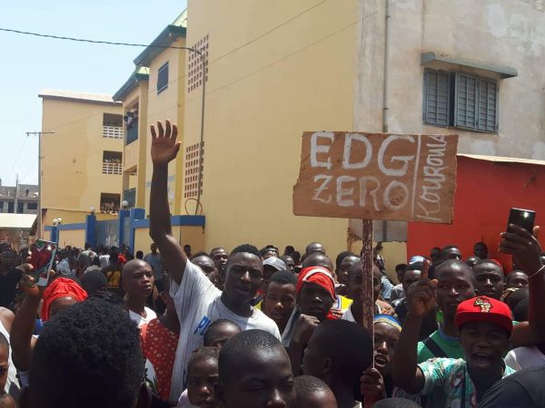 Manque d'électricité à Labé / Les jeunes étaient dans les rues, ce lundi