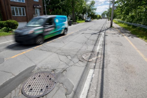 Boulevard Gouin: des travaux sommaires sur la «pire route du Québec»