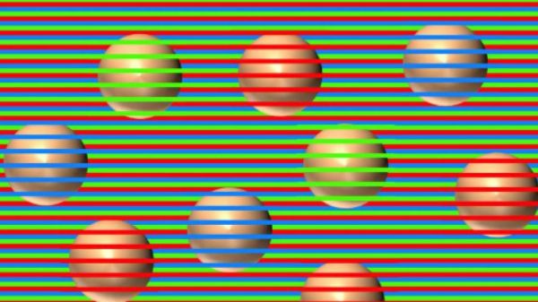 De quelle(s) couleur(s) sont réellement ces boules ? La nouvelle illusion d'optique qui rend les internautes fous