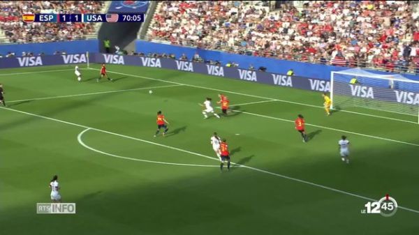 Coupe du monde de football féminin: le choc de quart de finale entre les Américaines et les Françaises est très attendu. - Vidéo - Play RTS
