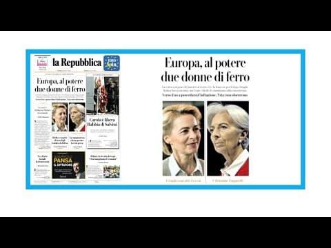 Europe : Von der Leyen, Lagarde, deux dames de fer à la tête de l'UE