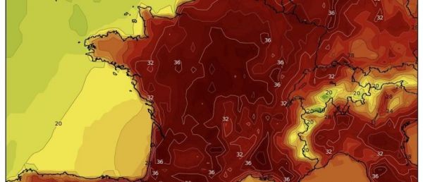 Les prévisionnistes annoncent le possible retour de la canicule la semaine prochaine en France avec des températures approchant  40°C dans le sud du pays