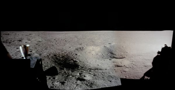 Panorama du site d'atterrissage d'Apollo 11