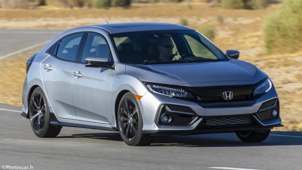 Honda Civic Hatchback 2020 - Elle reçoit un visage plus méchant