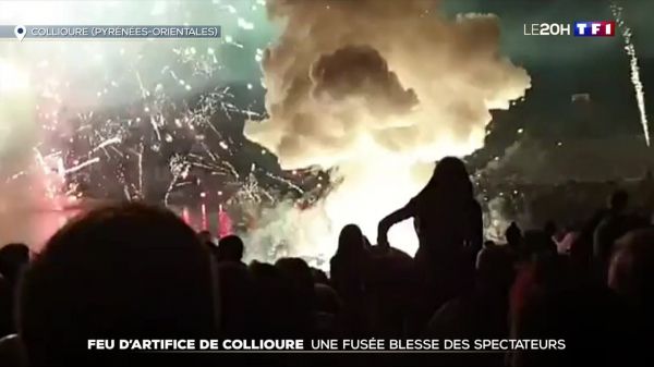 Collioure : neuf personnes blessées par une fusée de feu d'artifice