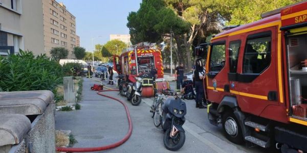 Un incendie se déclare dans un appartement à Nice