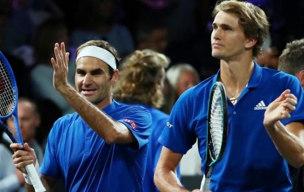 Laver Cup: Federer et Zverev aggravent l'écart
