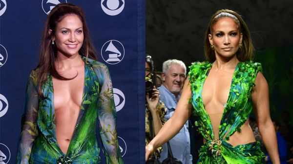 VIDÉO - 19 ans plus tard, Jennifer Lopez ressort sa robe la plus iconique du placard