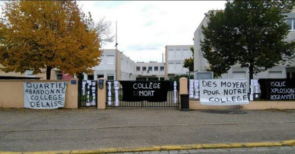 Strasbourg : opération "collège mort" après l'agression d'une professeure